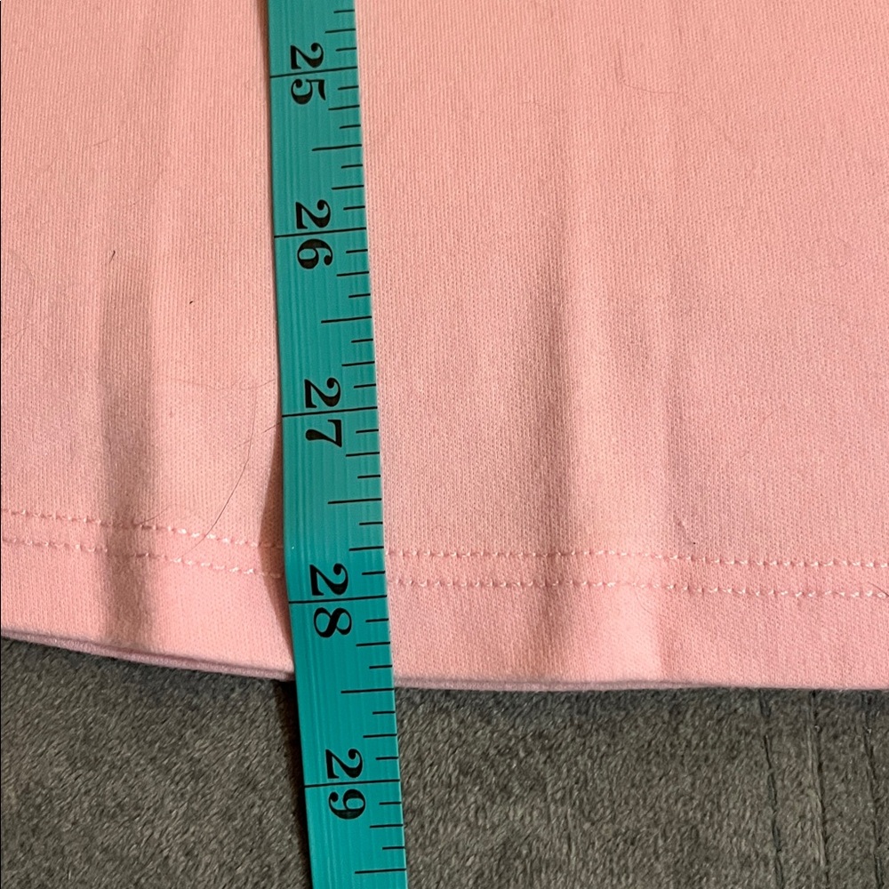 Indigo Soul pink beaded flamingo 3/4 length sleeve cotton shirt Large - Picture 10 of 14